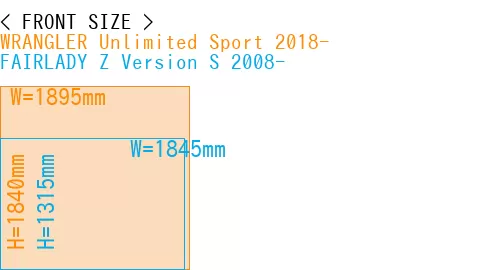 #WRANGLER Unlimited Sport 2018- + FAIRLADY Z Version S 2008-